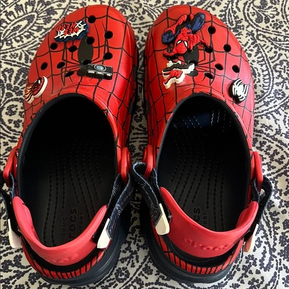 CROCS Spider-Man Kids- Red